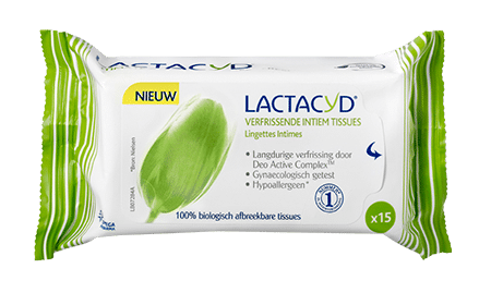 Lactacyd VERFRISSENDE tissue 15 stuks