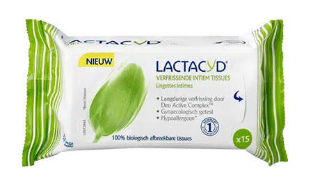 Lactacyd VERFRISSENDE tissue 15 stuks