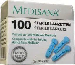 Meditouch lancetten 100 stuks Medisana
