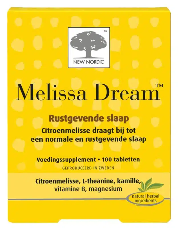Melissa dream 100 tabletten New Nordic