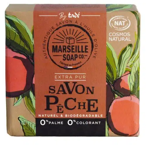Perzikzeep cosmos nat 100 gram Marseille Soap