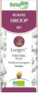 Rokerssiroop longen 250 ml Herbalgem