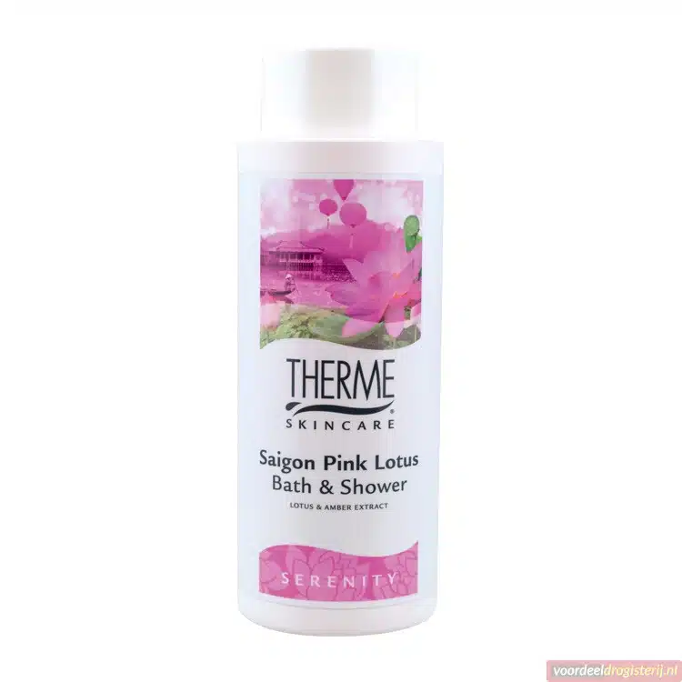 Saigon pink lotus bath & shower 500 ml Therme