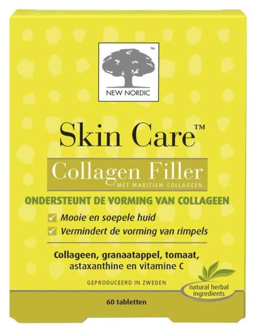 Skin care collagen filler 60 tabletten New Nordic