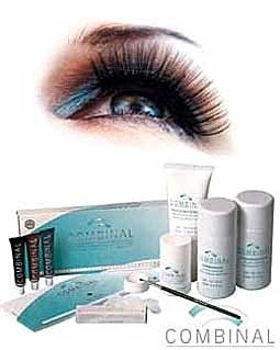 Wimperblaadjes 96 stuks carbinal / combinal