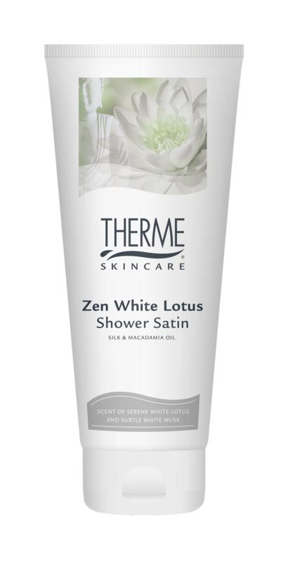 Zen white lotus satin shower 200 ml Therme