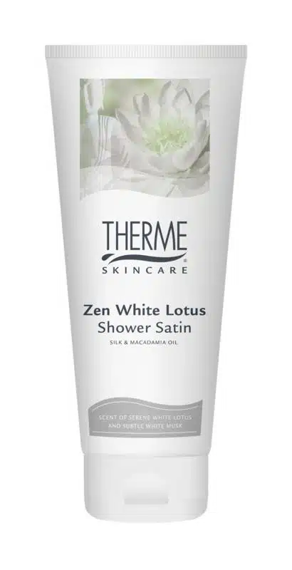 Zen white lotus satin shower 200 ml Therme