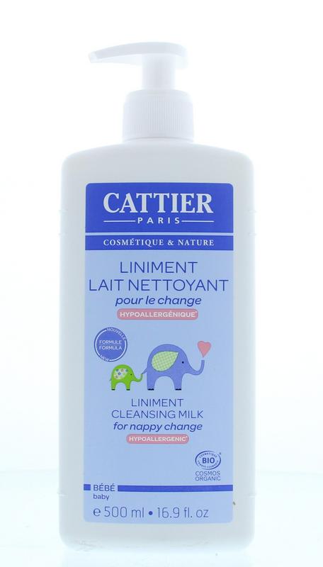 Baby reinigingsmelk billenbalsem 500 ml Cattier
