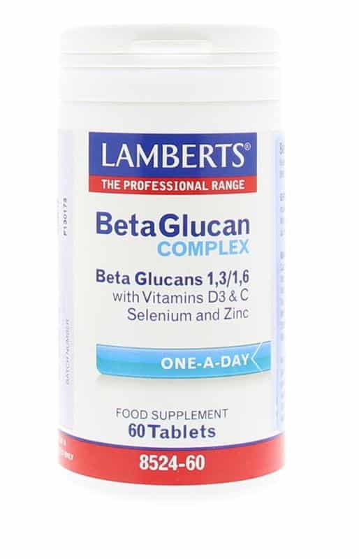 Beta glucaan complex 60 tabletten Lamberts