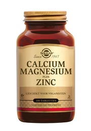 Calcium Magnesium plus Zinc 100 stuks Solgar
