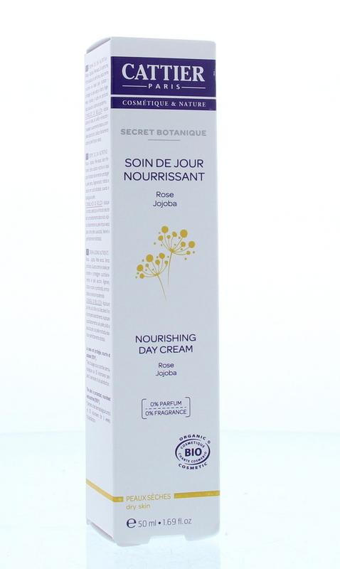 Dagcreme voedend droge en gevoelige huid 50 ml Cattier