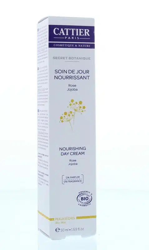 Dagcreme voedend droge en gevoelige huid 50 ml Cattier