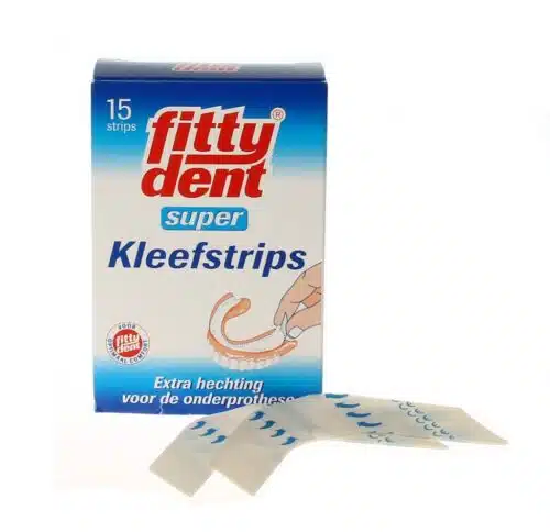 Fittydent Kleefstrips 15 stuks