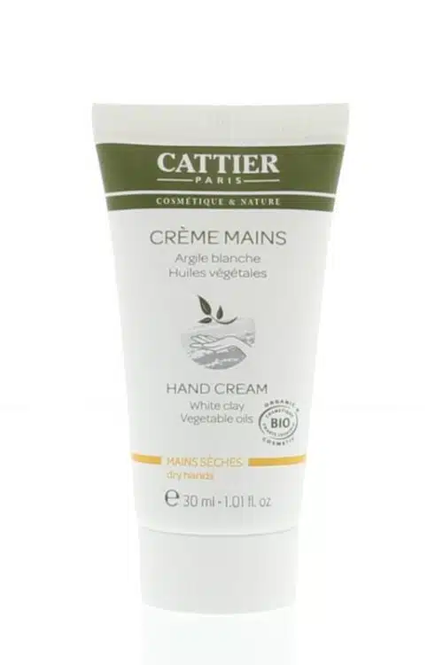 Handcreme witte klei mini 30 ml Cattier