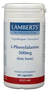 L-Phenylalanine 500 mg 60 capsules Lamberts