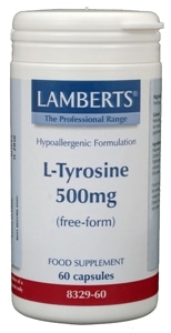 L-Tyrosine 500 mg 60 capsules Lamberts