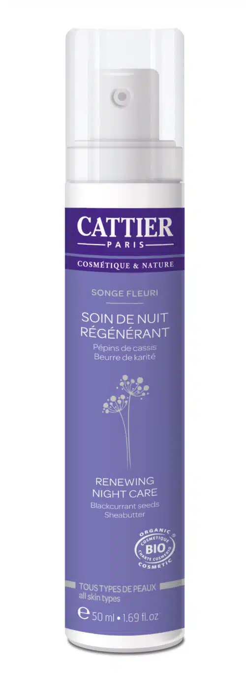 Nachtcreme kalmerend gevoelige huid 50 ml Cattier