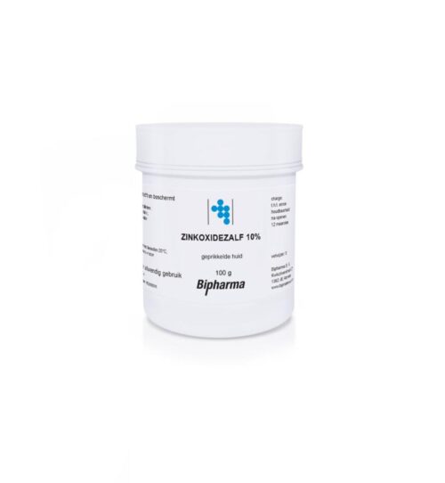 Zinkoxidezelf 10% 100 gram Bipharma