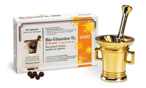 Bio-Vitamine D3 3000IE D pearls 80 capsules Pharma Nord