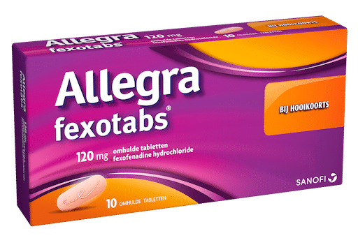 Fexotabs hooikoortstabletten 10 stuks Allegra