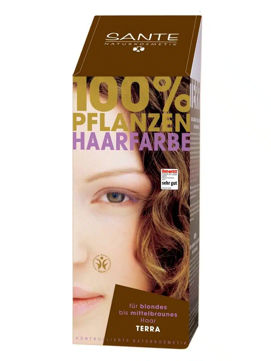 Haarverf terra BDIH 100 gram Sante