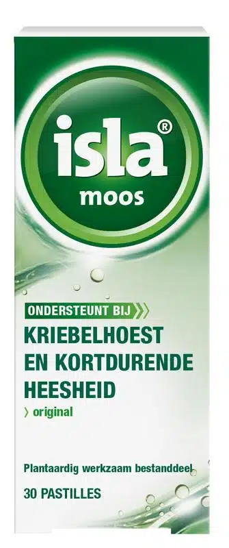 Isla Moos 30 keelpastilles