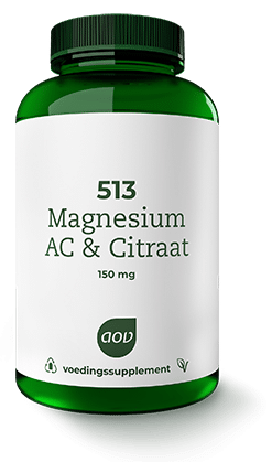 513 Magnesium AC & Citraat 150 mg 180 tabletten AOV