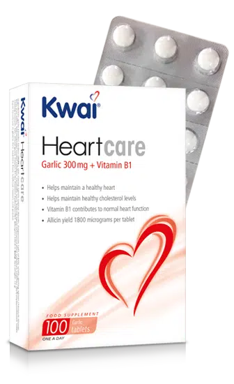 Heartcare knoflook 100 gragees Kwai