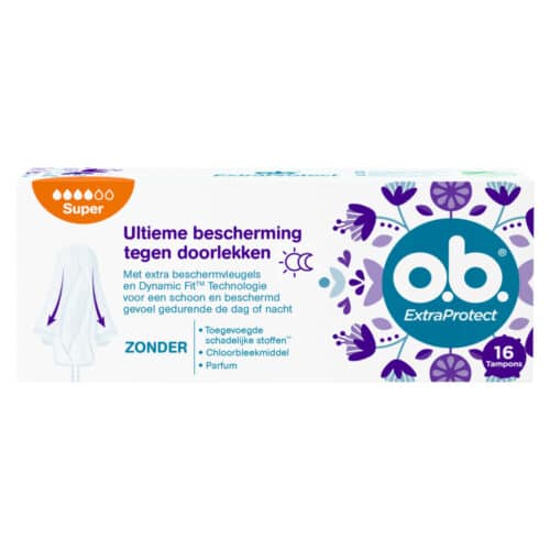 Tampons extra protect super 16 stuks OB