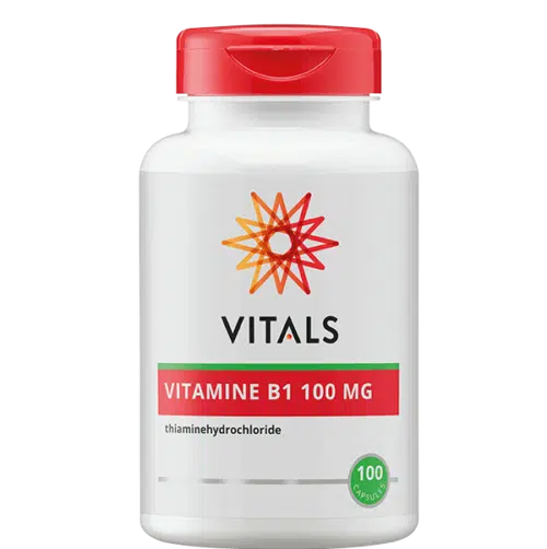 Vitamine B1 thiamine 100 mg 100 capsules Vitals