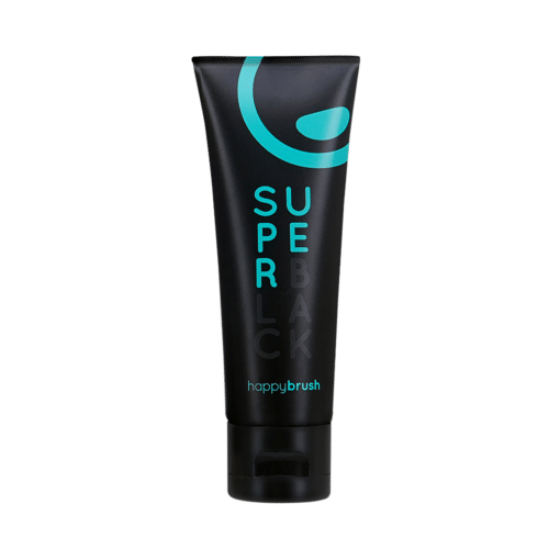 Super black tandpasta 75ml HappyBrush
