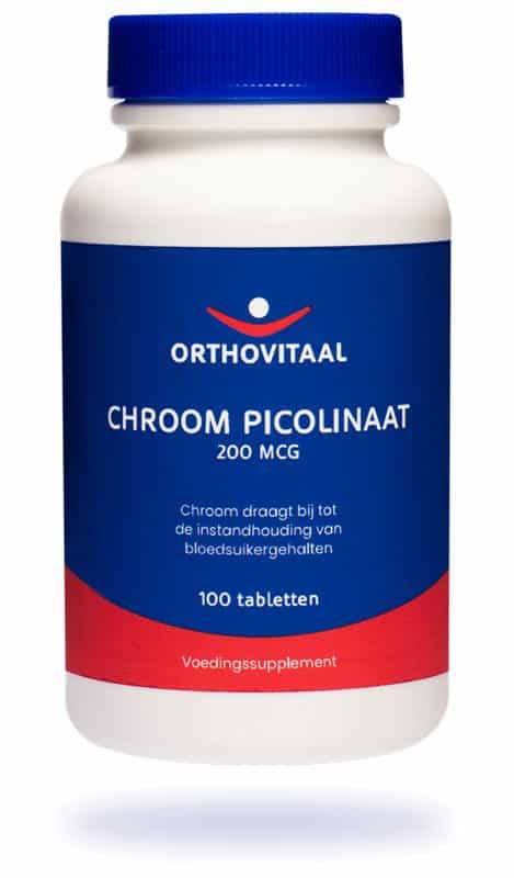 Chroom picolinaat 100 tabletten Orthovitaal