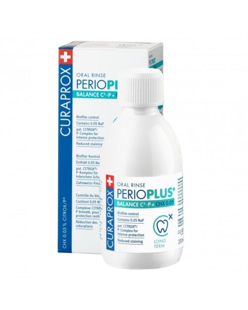 Mondspoeling PERIO PLUS+ Balance CHX 0.05% 200 ml Curaprox