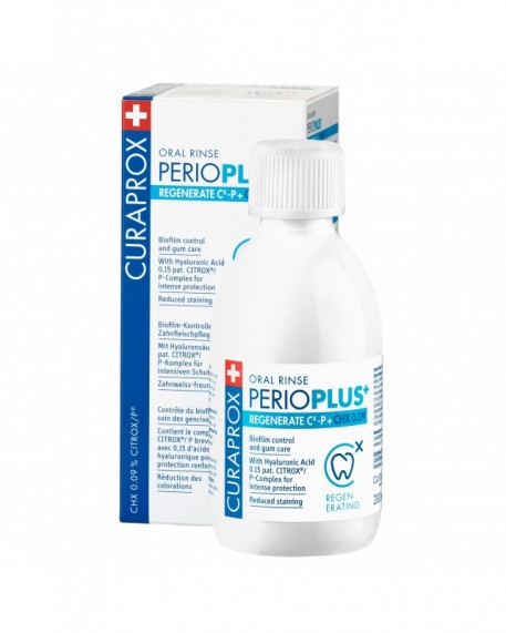 Mondspoeling PERIO PLUS+ Regenerate CHX 0.09% 200 ml Curaprox