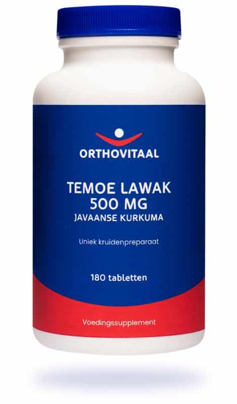 Temoe lawak 500 mg 180 tabletten Orthovitaal