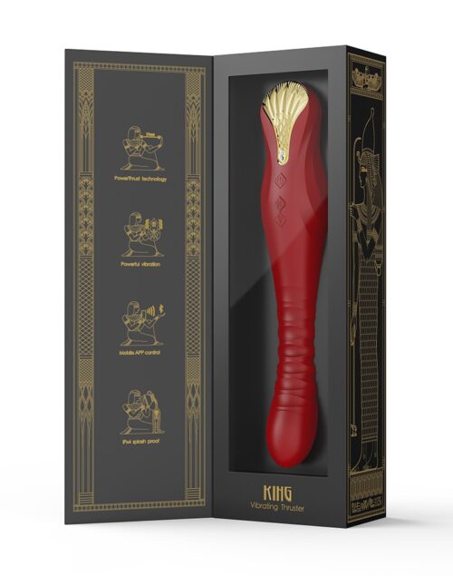 ZALO - King red thrusting vibrator