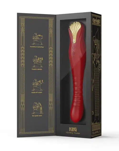 ZALO - King red thrusting vibrator