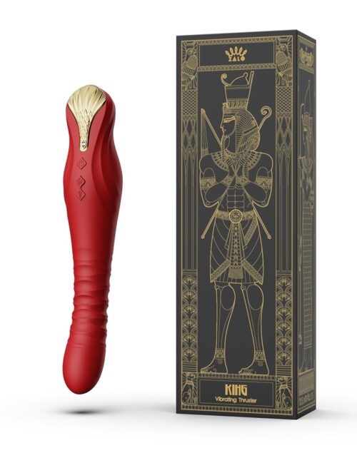 ZALO - King red thrusting vibrator