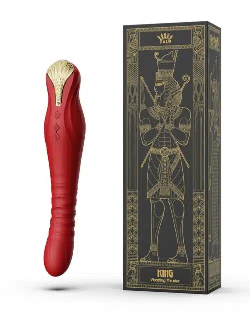 ZALO - King red thrusting vibrator