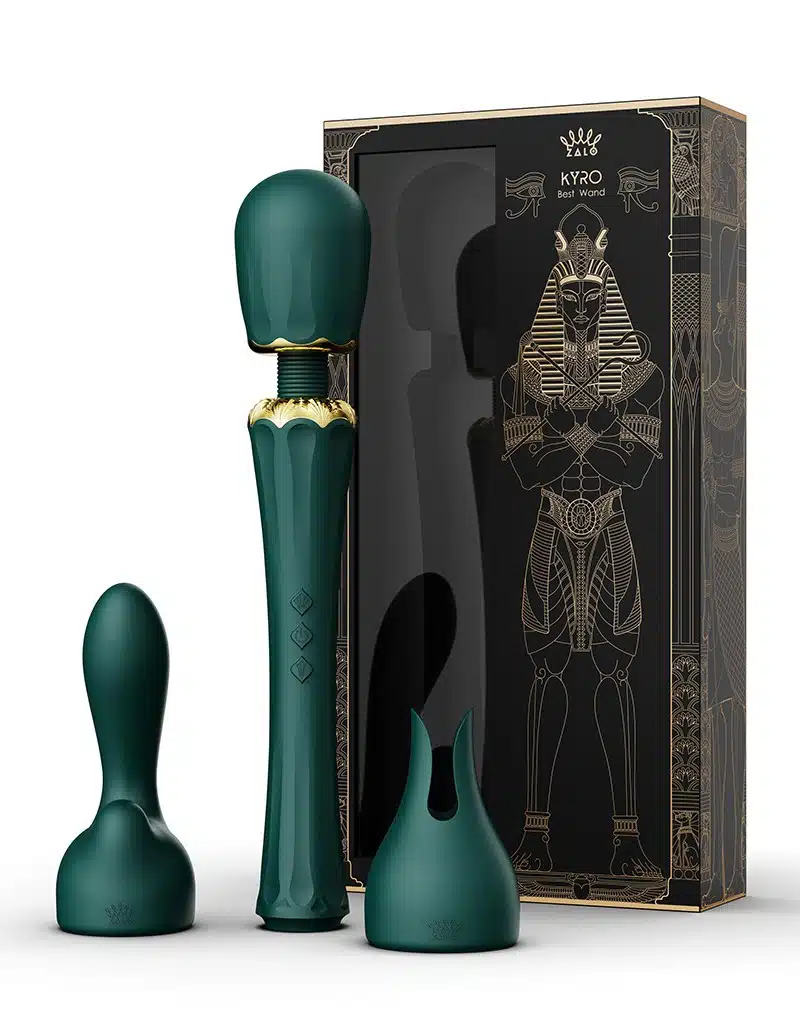 ZALO - Kyro Wand Vibrator Groen