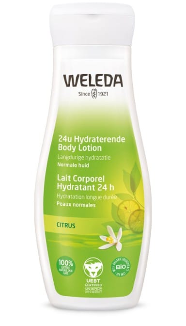 Citrus 24h hydraterende bodylotion 200 ml Weleda