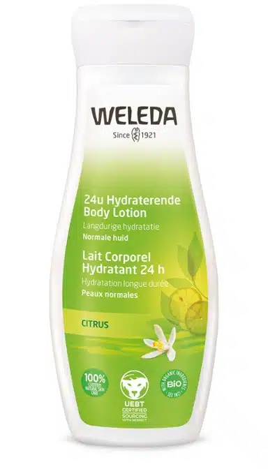 Citrus 24h hydraterende bodylotion 200 ml Weleda