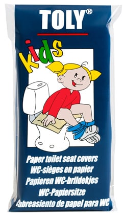 WC-brildekjes KIDS 10 stuks Toly