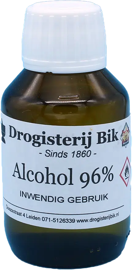 Alcohol 96% inwendig 100 ml