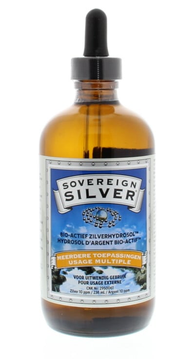 Sovereign silver dropper 236 ml Energetica Nat