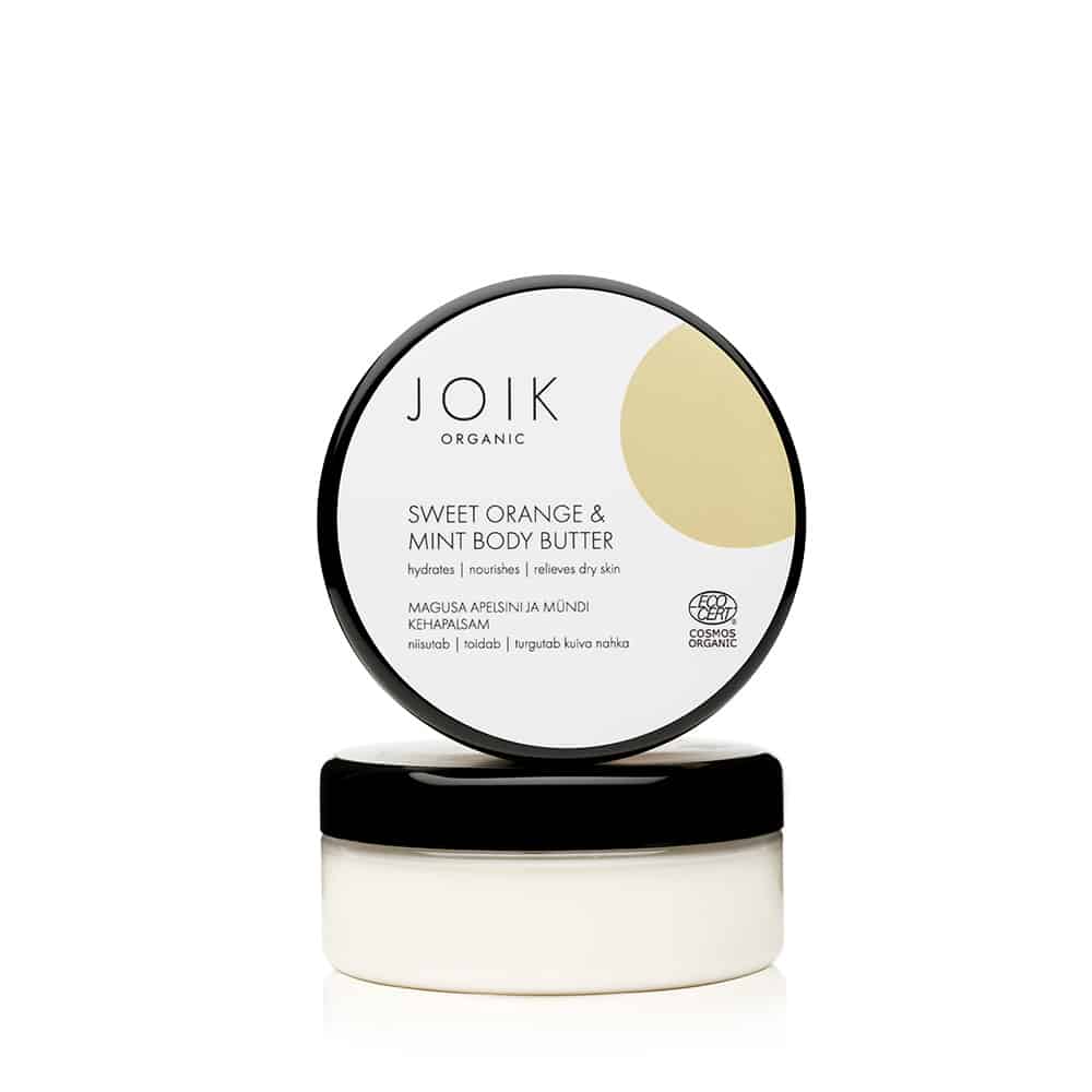 Sweet orange & mint body butter vegan 150 ml Joik
