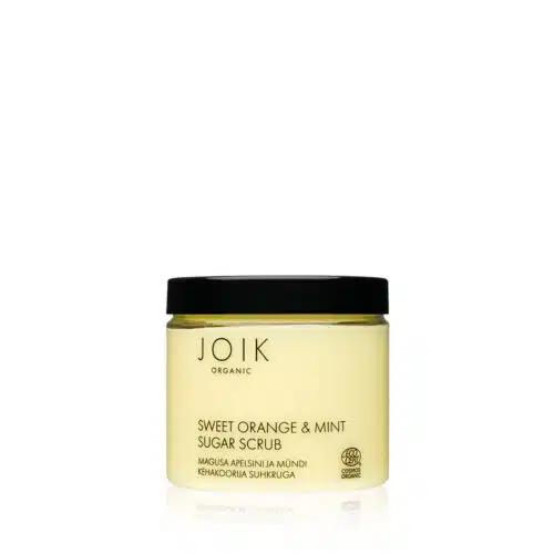 Sweet orange & mint sugar scrub vegan 210 gram Joik