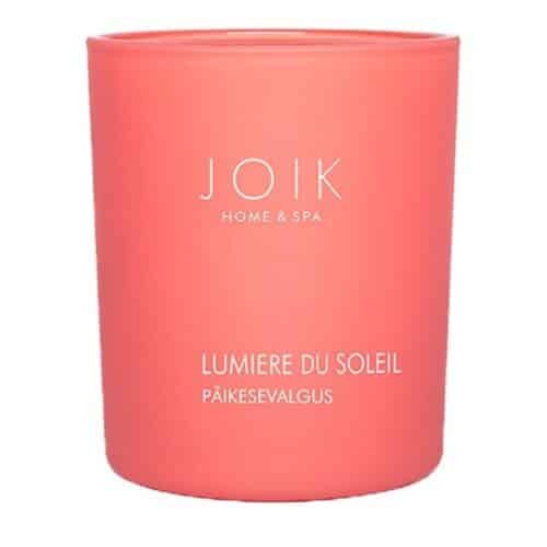 Vegan geurkaars lumiere du soleil 150 gram Joik