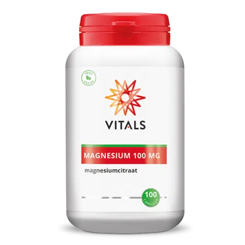 Magnesiumcitraat 100 mg 100 capsules Vitals