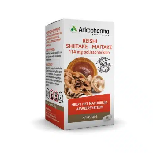 Reishi shiitake maitake 45 capsules Arkocaps